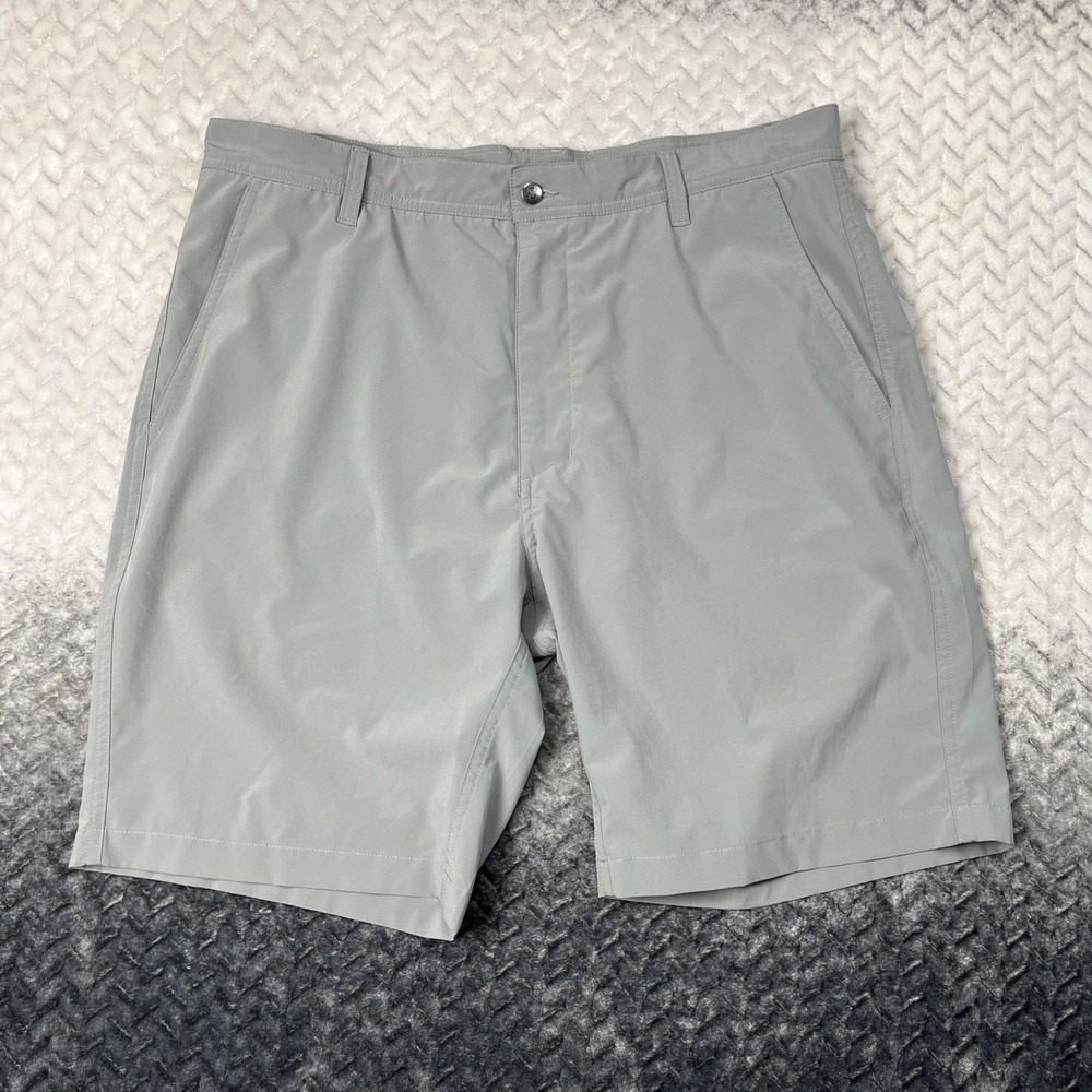 Footjoy FJ Performance Golf Chino Shorts Mens 36 Grey Stretch